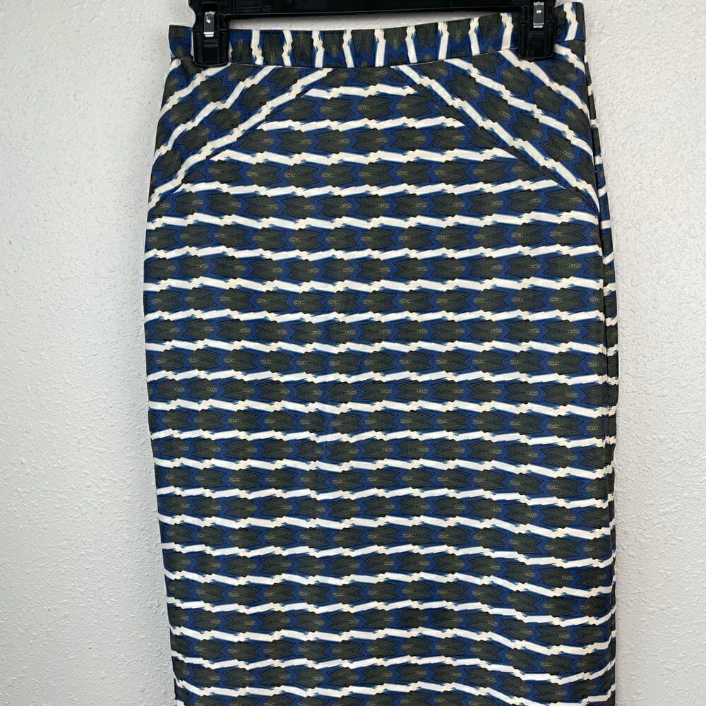 Anthropologie Lauren Moffatt Midi Skirt Size 0 EUC